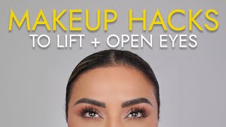 makeup hacks to lift and open your eyes nina ubhi