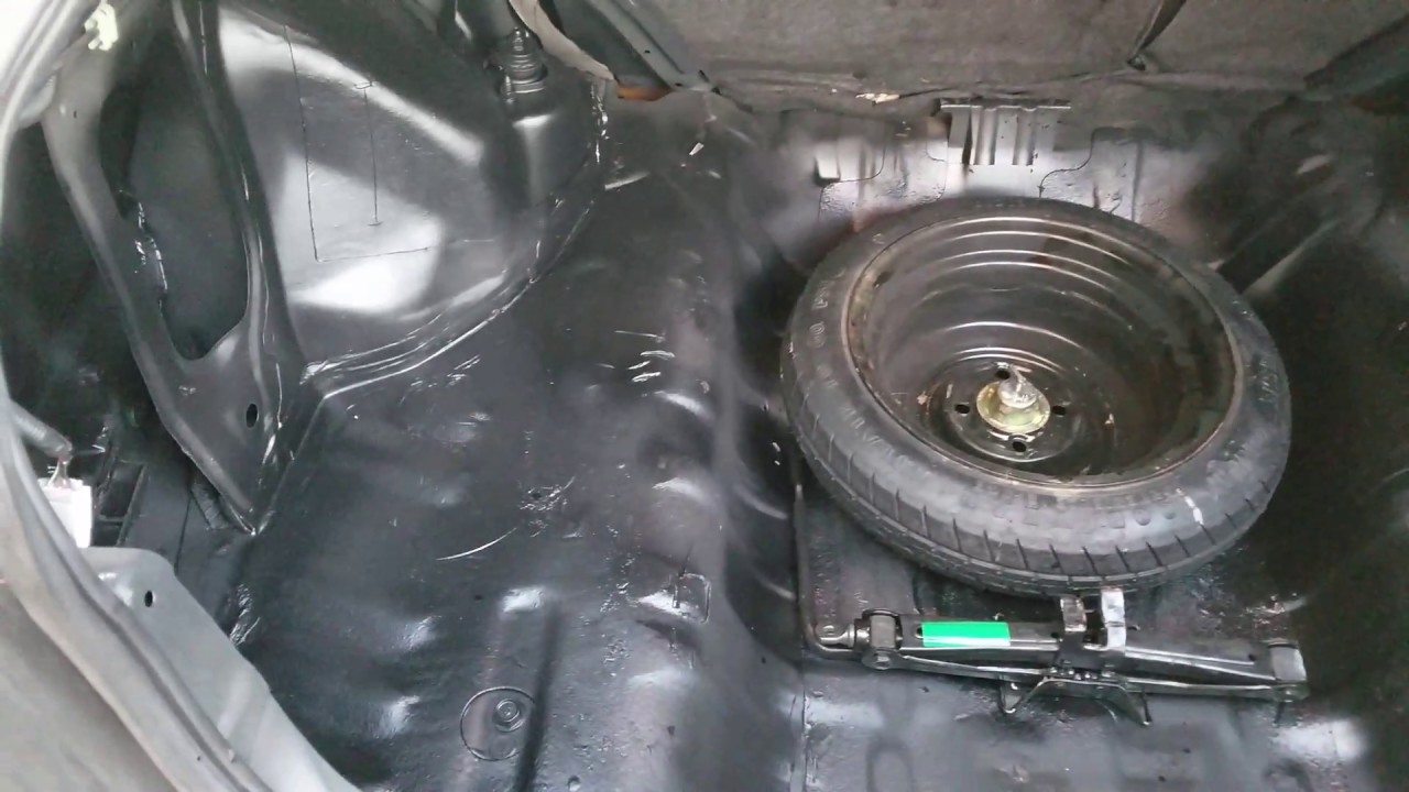 Deading And Fixing The Leak In My Trunk Youtube