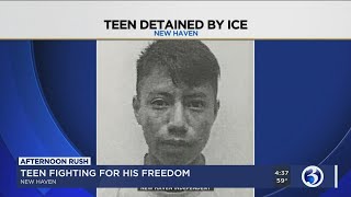 Video: New Haven student being detained by ICE in Mass.