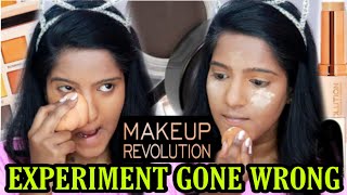 One Brand Makeup Tutorial-Tried and Used Only Makeup Revolution Products🤷watch me sodhapify😂 screenshot 2