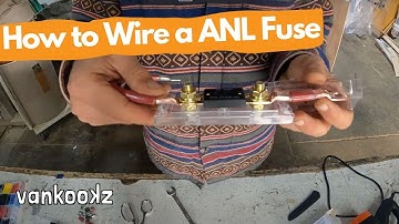 How to wire an inline ANL fuse in your solar power system