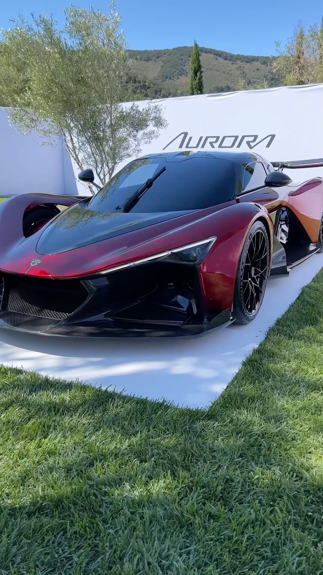 The digital gauge cluster is a game-changing feature ? #supercars #cars #zenvo