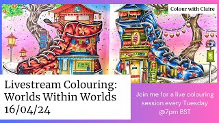 Colouring Livestream - Tuesday 16Th April 2024