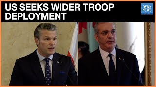 US Seeks Wider Troop Deployments to Combat Drug Trafficking, Says Hegseth | Dawn News English