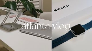 8-5 work VLOGㅣa calm & relaxing week🍂ㅣ apple watch seㅣnew ikea desk!ㅣhattie b'sㅣpfizer booster shot by jenny 영경 113 views 2 years ago 8 minutes, 24 seconds