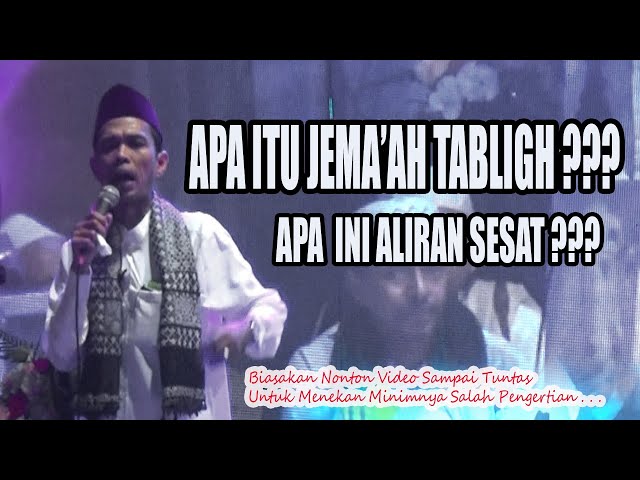 Apa itu Jama'ah Tabligh menurut Ustadz Abdul Somad  || Tanya Jawab UAS class=