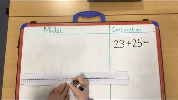 BJ Tutorial - Addition using a blank number line