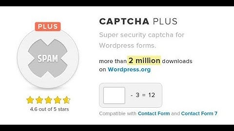 How to add advanced captcha to contact form 7 | Contact form 7 Captcha
