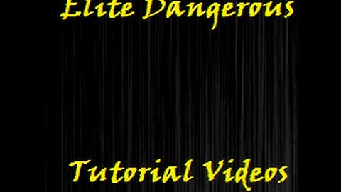 Elite: Dangerous v1.1 - Trading Tool Tutorial