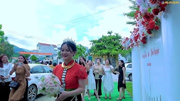 Màn tung hoa cưới của cô dâu dân tộc Thái phiên bản đầy đủ@NorthwestBeats2019