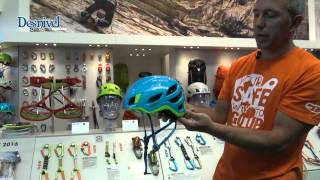 Mosquetón Nimble Evo, cinta Fixit, casco Orión y arneses Wall y Anthea Climbing Technology