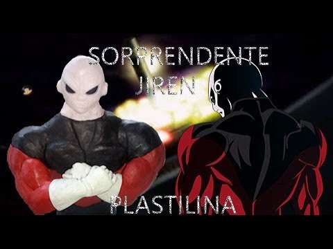 jiren dragon ball super echo de plastilina al 100%