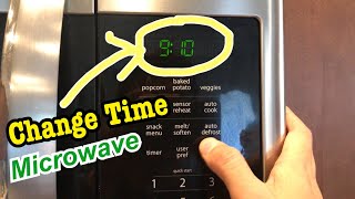 How to Change Time on your Microwave (Frigidaire Brand)