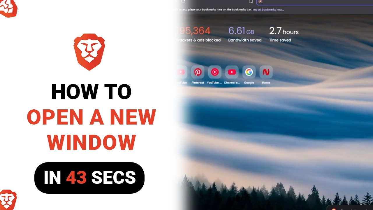 How to Open A New Window on Brave [NEW] - YouTube