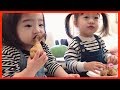 【ケンタッキー飯テロ🍗】フライドチキンをほおばる仲良し姉妹!【ちびっこモッパン】