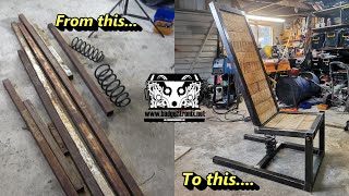 Upcycled Scrap Metal Pallet Chair: Awesome And Inexpensive