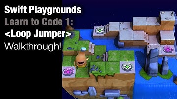 Swift Playgrounds - Loop Jumper (Learn to Code 1)