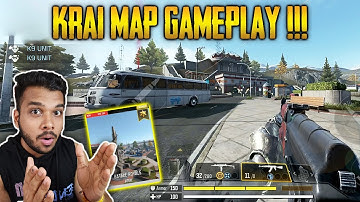 CODM KRAI MAP ULTRA GRAPHICS GAMEPLAY FIRST IMPRESSION + SECRET BUNKER EASTER EGG - CODM SEASON 10🥵😍