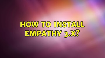 Ubuntu: How to install Empathy 3.x?