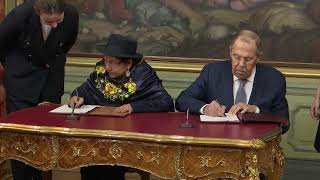 Церемония подписания российско-боливарианских документов, 26 апреля 2024 года