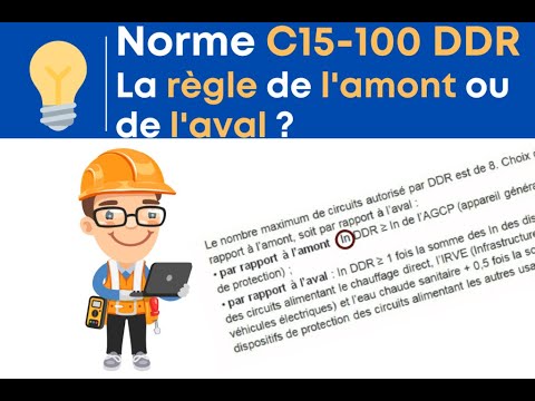 Norme C15-100  DDR 30 mA: Comprendre la règle de l’amont ou de l’aval