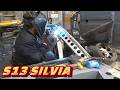S13シルビア 忙しくて編集できませんでした、すみません!ボディ完成!