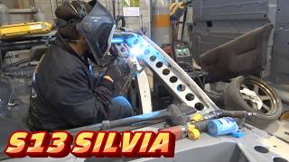 S13シルビア 忙しくて編集できませんでした、すみません！ボディ完成！
