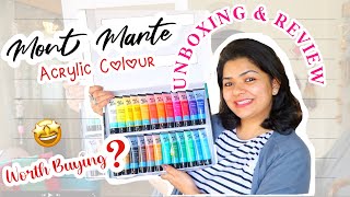 Mont Marte Acrylic Paints Review: Are They Worth Buying? 🎨 Honest Opinions, Swatches