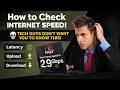 How to Check Internet Speed Explained | Upload Speed | Download (Must Watch Before Deleted)
