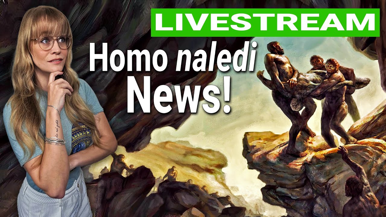 MAJOR Homo Naledi News! Livestream