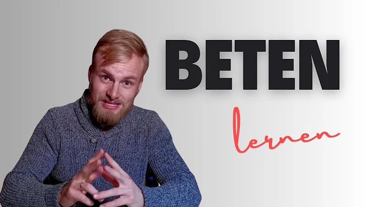 Lerne NEU zu beten!!!