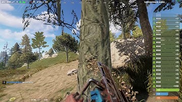 Rust cutting down trees