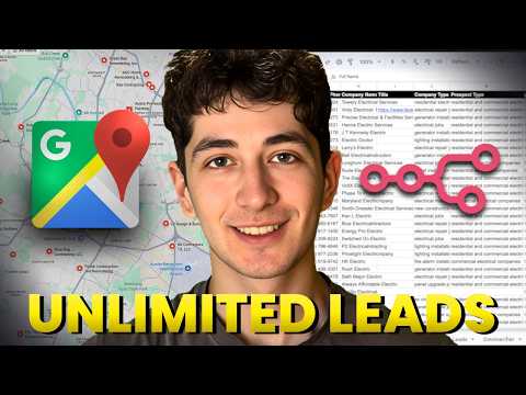 how I scrape leads from google maps for free