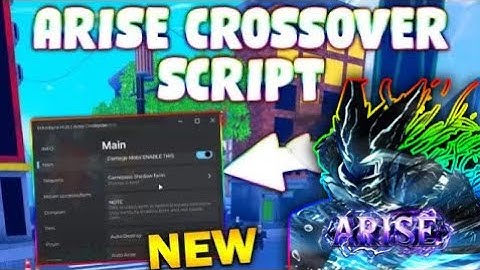 *NEW* Arise Crossover Script (PASTEBIN 2025) ( AUTOFARM, AUTO ARISE, AUTO DESTROY)