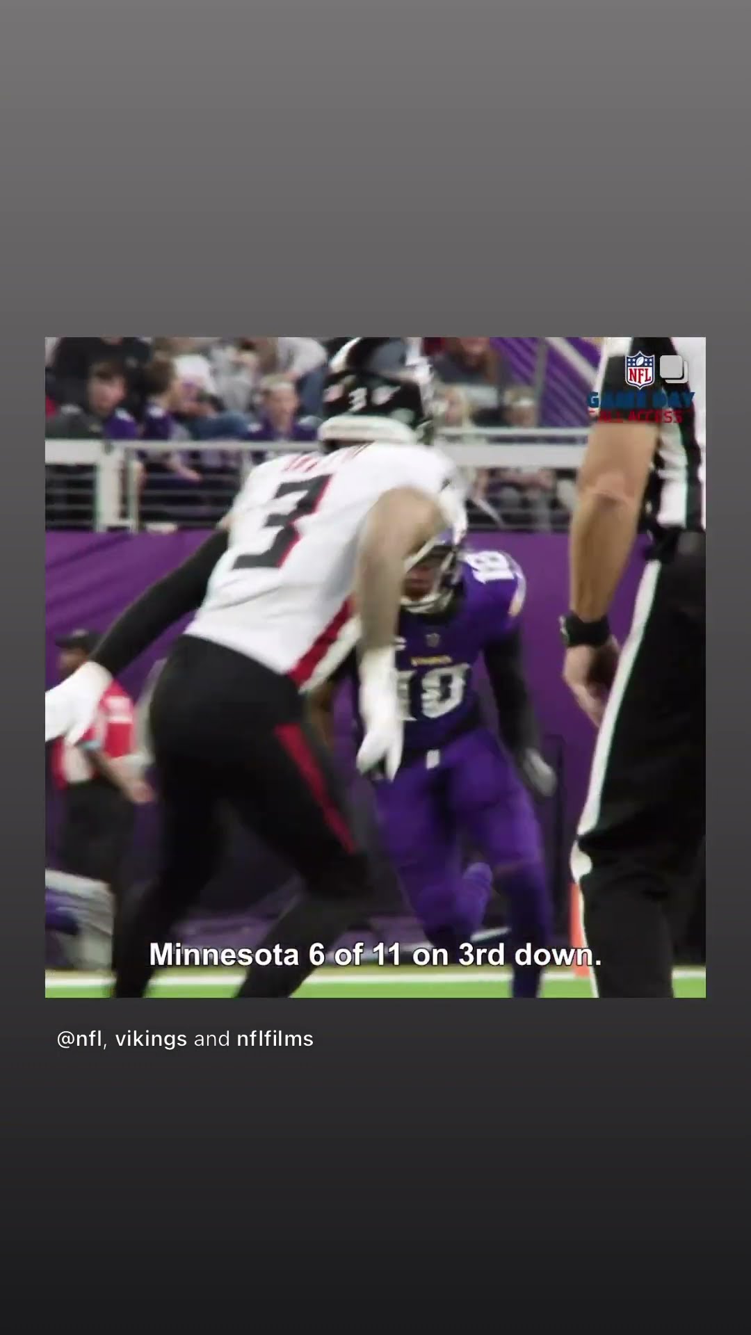 How did he get so open #hoodnews #justinjefferson #minnesotavikings #atlantafalcons #touchdown #omg