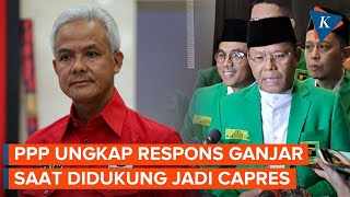 PPP Klaim Ganjar Sambut Baik Dukungannya Jadi Capres