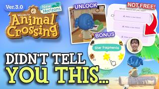 What Nintendo DIDN’T Tell You - ACNH 3.0 @MayorMori