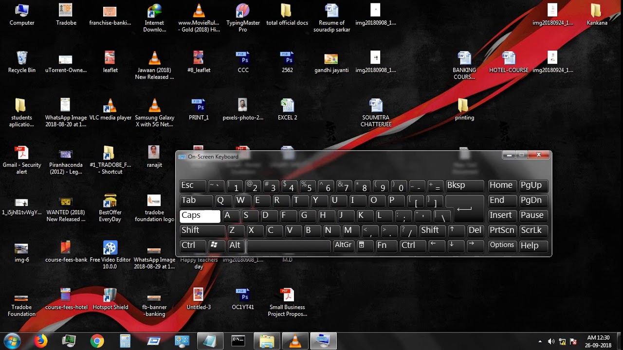 How To Use Pc Without Keyboard 2018 Windows 7 Youtube