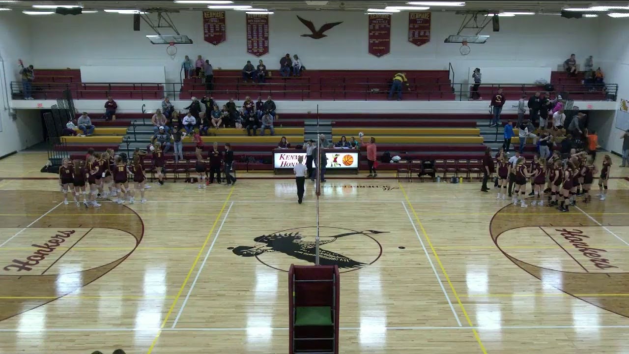 Kenmare High School vs. Powers Lake High Sch Varsity Womens' Volleyball