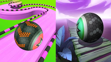 Going Balls VS Rollance Ball Android iOS Gameplay ,Walkthrough,All Level  Ball Colour Run New Update