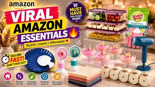 12 Best Amazon Kitchen & Home Finds Under Budget! 😱🏠| Must Have Kitchenware & Home Organization Item