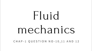 Fluid properties numericals | Chapter-1 |  Question no-10,11,12 | Gate-PYQ #abikstudy