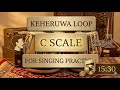 (C) Scale Keherwa loop |अभ्यासको लागी ताल कहरुवा |