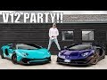 Lamborghini Aventador SVJ vs Aventador SV *HEAD TO HEAD*