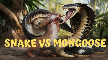 why do snakes have difficulty biting Mongooses? how do they survive? | Snake vs Mongoose | #youtube