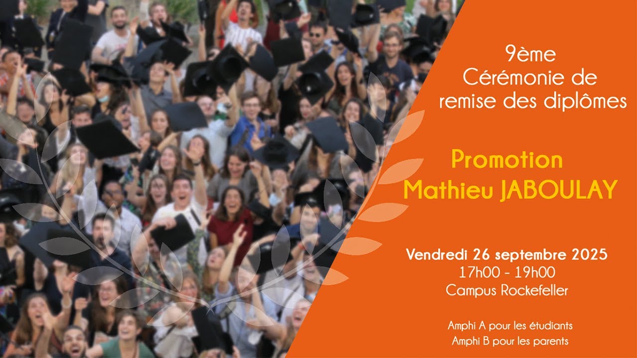 Remise des diplômes de médecine 2025