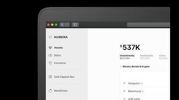 Kubera - The Modern day Wealth Tracker