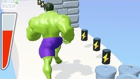 Hulk Muscle Rush - Big Update || (Android ios) All level Gameplay  Walkthrough Part -043