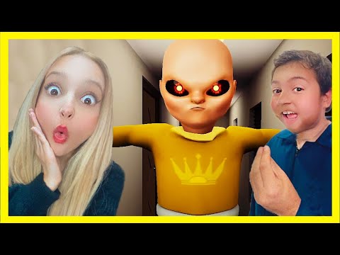 KORKUNÇ KÖTÜ LANETLİ BEBEĞE BAKICI OLDUK 👶 😈 THE BABY IN YELLOW | KÜBRA NİSA HAN KANAL