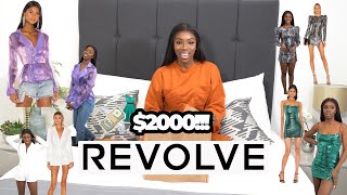 I SPENT $2000 ON REVOLVE CLOTHING INSTAGRAM BRAND TO SIT IN MY HOUSE | REVOLVE HAUL